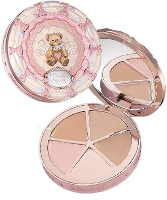 FLOWER KNOWS The Sweetie Bear Concealer Palette, 4 Farben, Natürlich - Bild 1