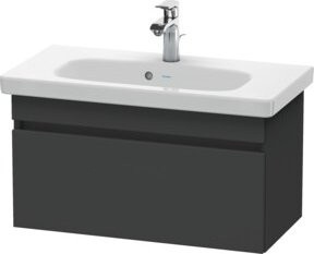 Duravit Waschtischunterschrank Com DuraStyle in Graphit matt mit 1 Auszug, B: 73 cm, T: 36,8 cm, H: 39,8 cm - Bild 1