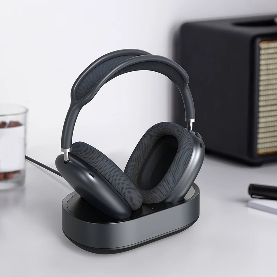 VODOOL Magnetische Headset-Ladestation für AirPods Max in Schwarz mit USB-C Anschluss - Bild 3