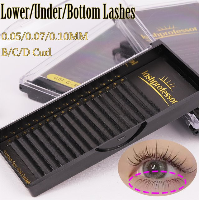 Lashprofessor Wimpernverlängerungen, Matt Schwarz, Unisex - Bild 1