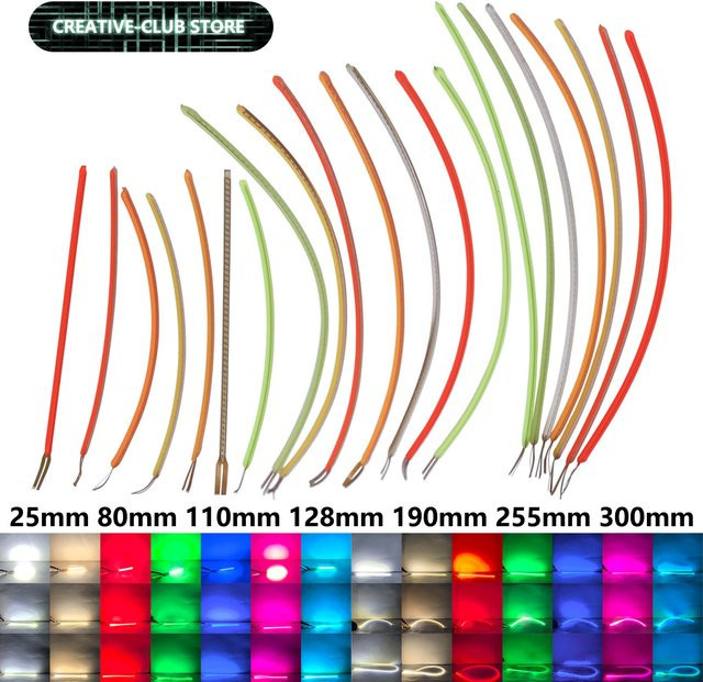 2 Stück DT&ZM Free Cut LED Flexibles Filament DC3V für Edison-Glühbirnen, schneidbar, Vintage-Stil - Bild 1