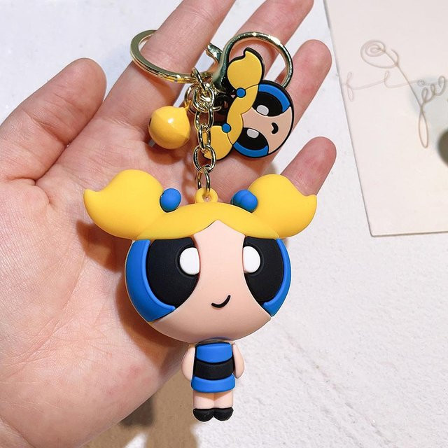 Binchi Outdoor Product Schlüsselanhänger, The Powerpuff Girls, Mädchen, yellow - Bild 1