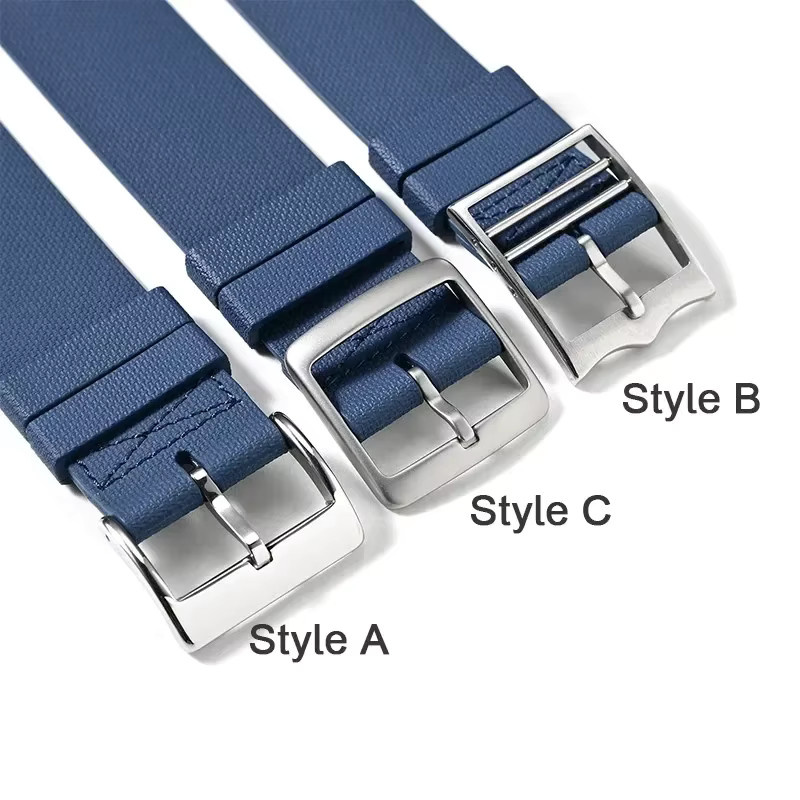 strapfreak Uhrenarmband Kautschuk, Herren - Bild 3