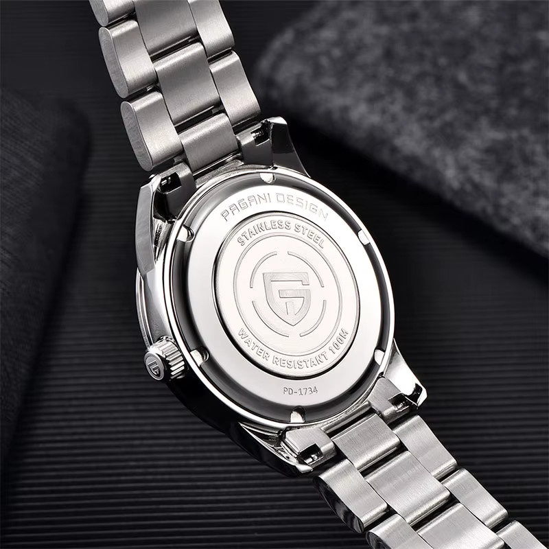 PAGANI DESIGN Chronograph, Quarz, Edelstahl, Saphirglas, 40 mm, Herren - Bild 5