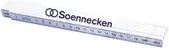 Soennecken Faltmaßstab aus Kunststoff in Weiß - Bild 1