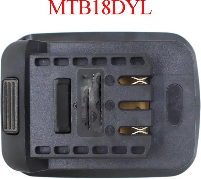 MTB18DYL Adapter Konverter für Makita 18V Li-Ion Akkus BL1830 und DAYI 21V Lithium-Tools - Bild 1