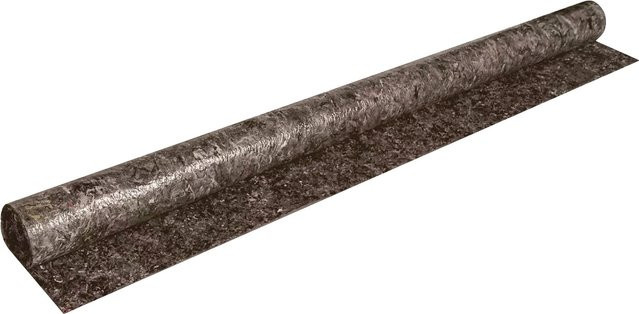LUX-TOOLS Abdeckvlies aus Fleece in Grau, rutschfest, Breite: 1 m, Länge: 5 m - Bild 1