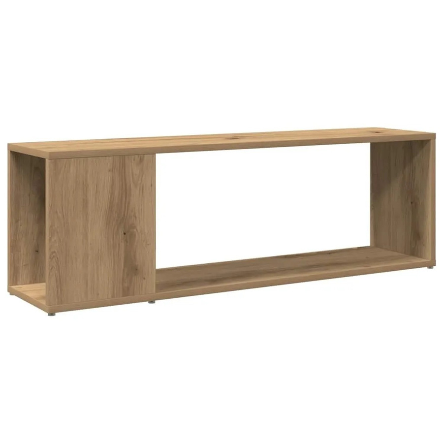 vidaXL TV-Schrank Artisan-Eiche in Braun, B/T/H: 100 x 24 x 32 cm - Bild 2