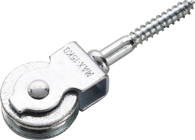 Conacord Vogelrolle aus Stahl und Eisen in Silber und Grau, Durchmesser: 6,4 mm, Höhe: 115 mm - Bild 1