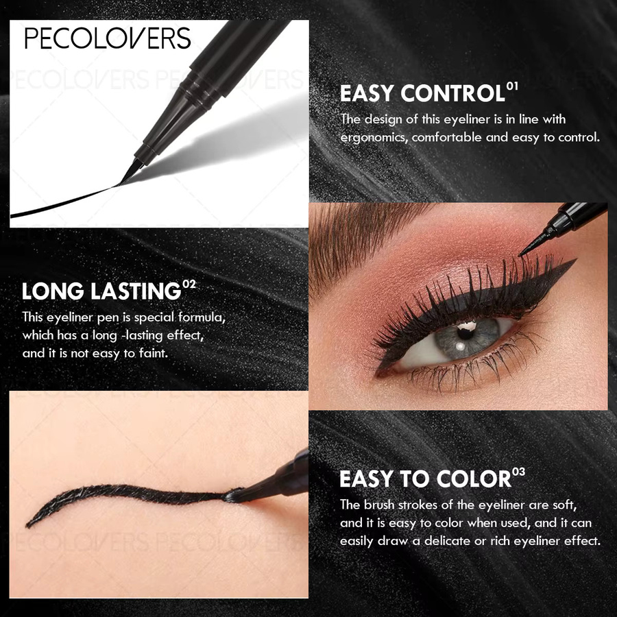 Eyeliner Set, 3 Stück, Black, Glänzend - Bild 3