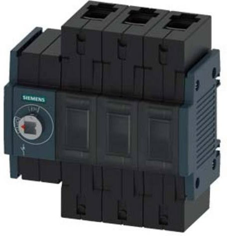 Siemens Lasttrennschalter 3polig 125A 4 Wechsler 690 V/AC Schwarz 3KD32302NE100 - Bild 1