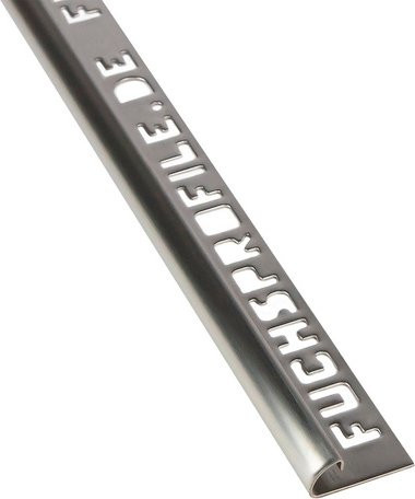 Fuchs Design Fliesenschiene aus Edelstahl in Silber, B: 3,2 cm, L: 250 cm - Bild 1