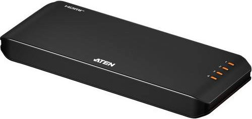 ATEN VS4814 True 4K HDMI Splitter mit 4 Ports in Schwarz - Bild 1
