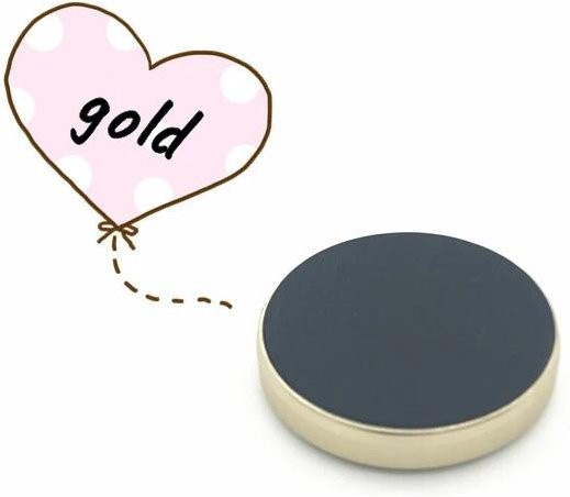 Discover Intime Magnet-Autohalter mit 3M-Klebehalter in Gold für magnetische Handyhüllen - Bild 1