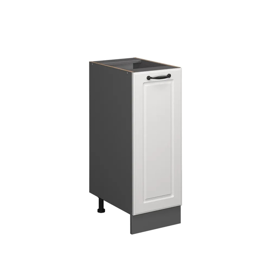 Vicco Apothekerschrank R-Line Landhaus Weiß Anthrazit Breite: 30 cm - Bild 2