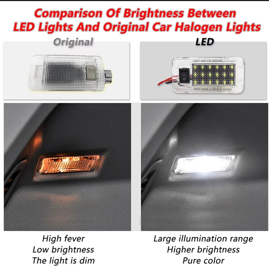 Gtinthebox LED Kofferraumbeleuchtung 12V für Toyota RAV4 Prius Sienna Alphard Yaris Prime Harrier Venza - Bild 4