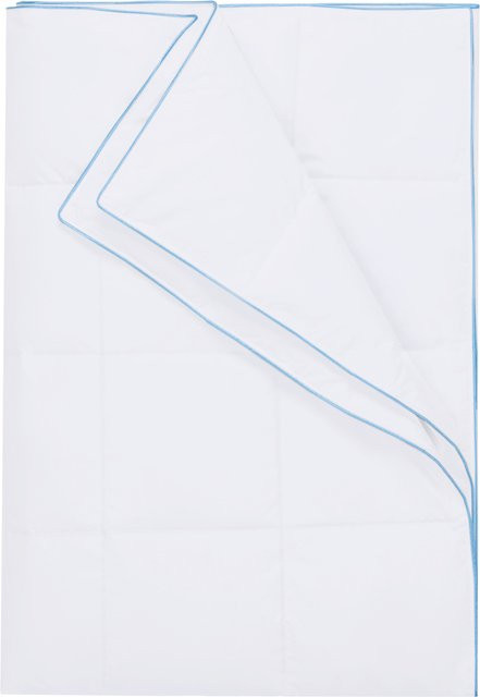 LIVARNO Sommer-Luxus-Daunendecke mit Daunen und Federn, Farbe: Weiß, B/T: 155 x 220 cm - Bild 1