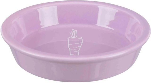 Trixie Keramik-Napf mit Karotten-Motiv, 200 ml, Durchmesser: 14 cm - Bild 1