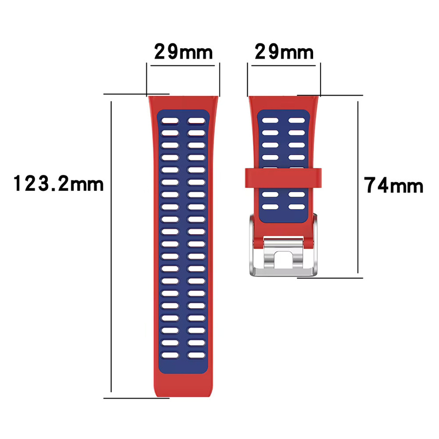 VODOOL Uhrenarmband Silikon, Bicolor, Unisex - Bild 2