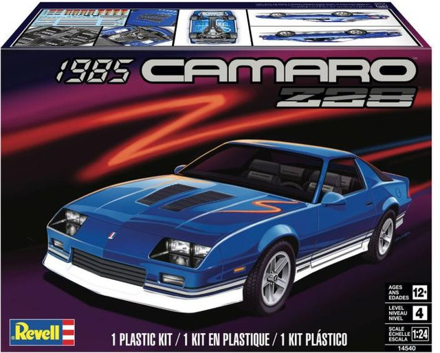 Revell 1985 Chevy Camaro Z28, Automodell Bausatz, 1:24, ab 12 Jahren - Bild 5