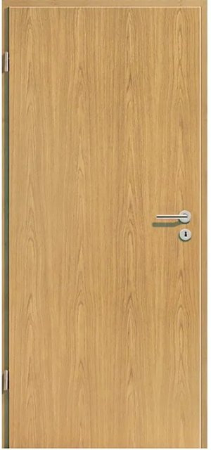 GetaDoor Zimmertür Dekor Eiche Hell Holznachbildung, Farbe Braun, Anschlag Links, Breite: 61 cm, Höhe: 198,5 cm - Bild 1