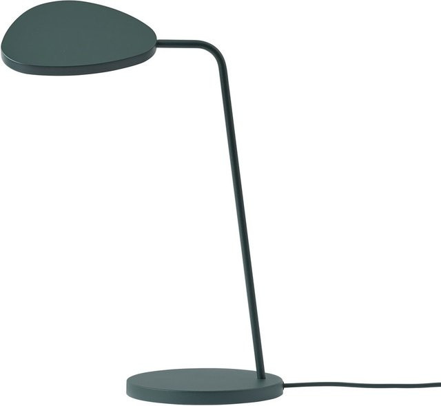 Muuto Leaf Tischleuchte in Grün aus Metall mit verstellbarem Design - Bild 1