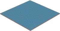 Thermal Grizzly Minus Pad Basic Wärmeleitpads blau, B/T/H: 10 x 10 x 0,1 cm - Bild 1