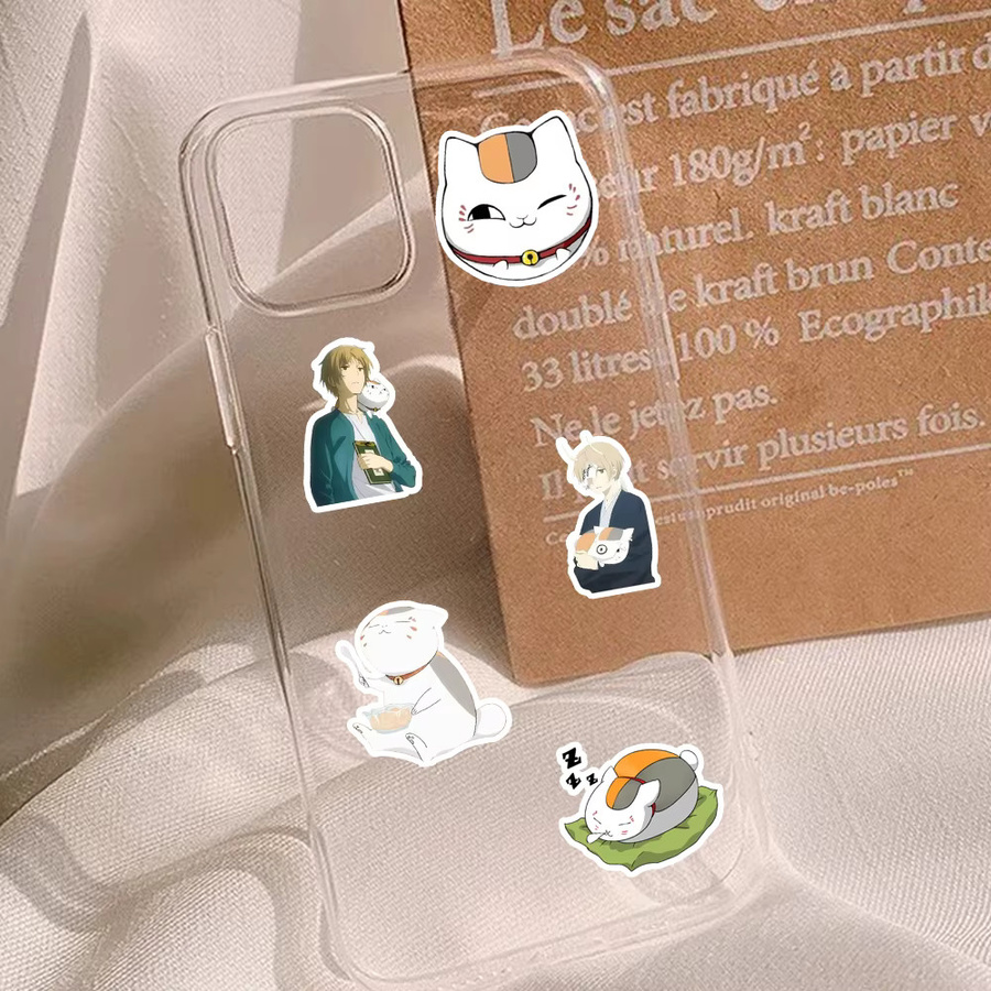48 Stück Anime Natsume Friend Account Aufkleber in Multicolour für Gepäck, Computer und Handyhüllen - Bild 3