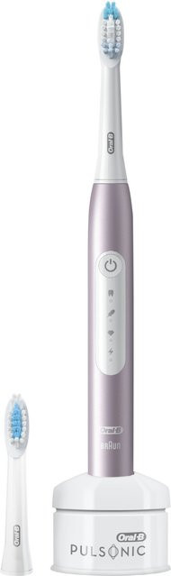 Oral-B Pulsonic Slim Luxe 4100 Schallzahnbürste, Gold, Pink - Bild 1