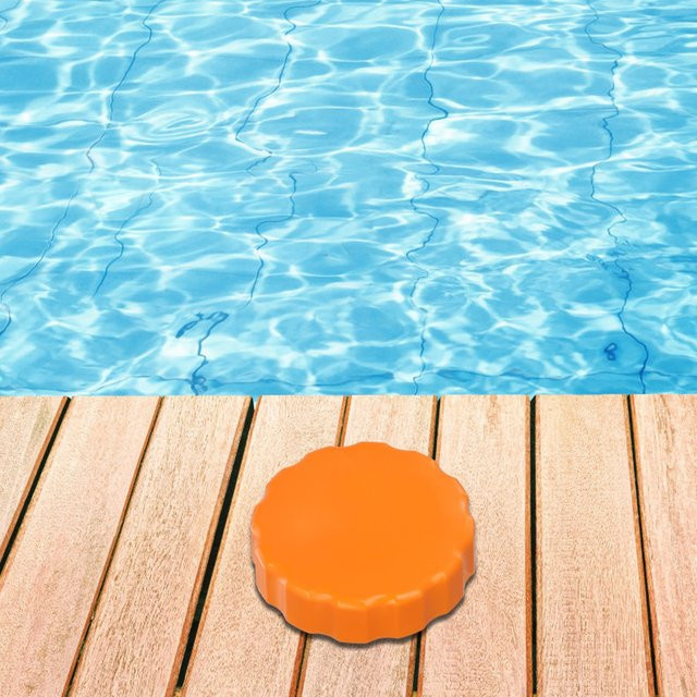 Vibratite Sandpumpen Ablaufabdeckung aus Kunststoff in Orange für Sandfilter Pools - Bild 1