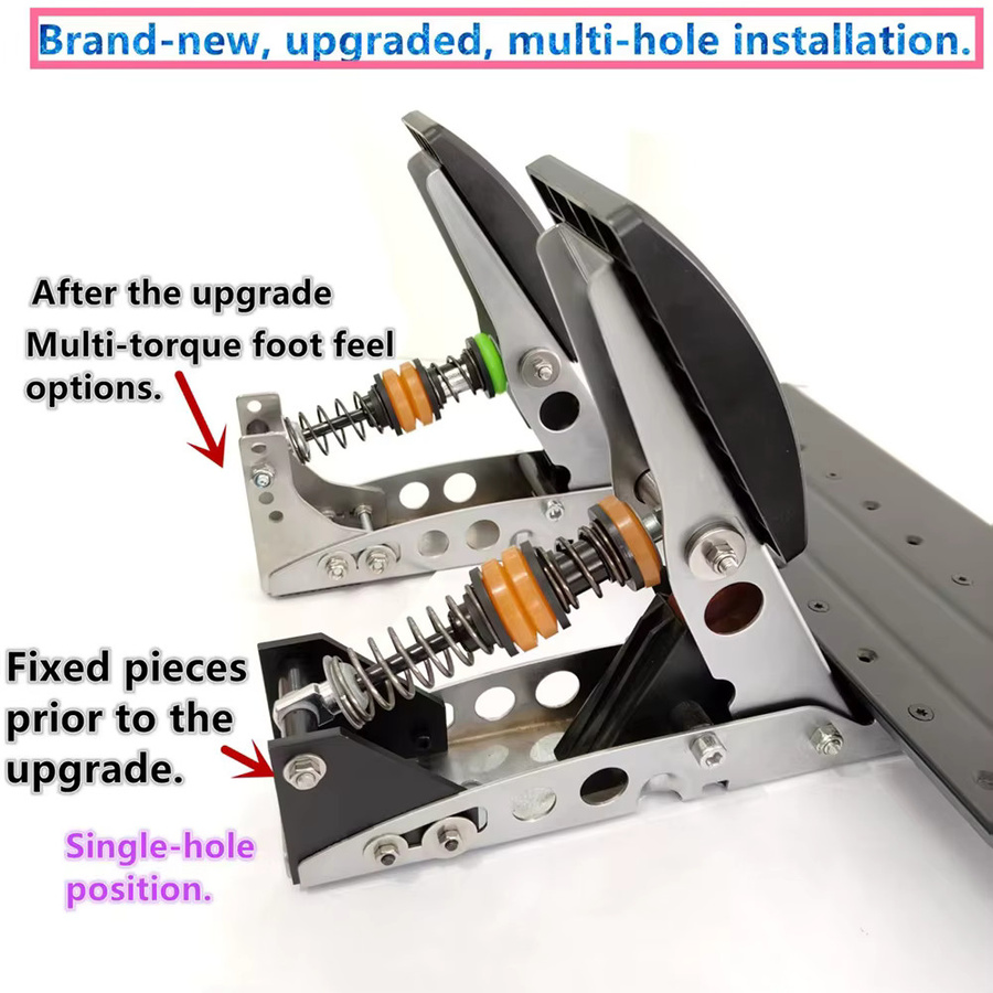 Fanatec Bremsgas-Dämpfer-Mod für DD PRO CSL, Pedal-Kupplungsmodifikation zur Verbesserung des Fahrgefühls - Bild 2