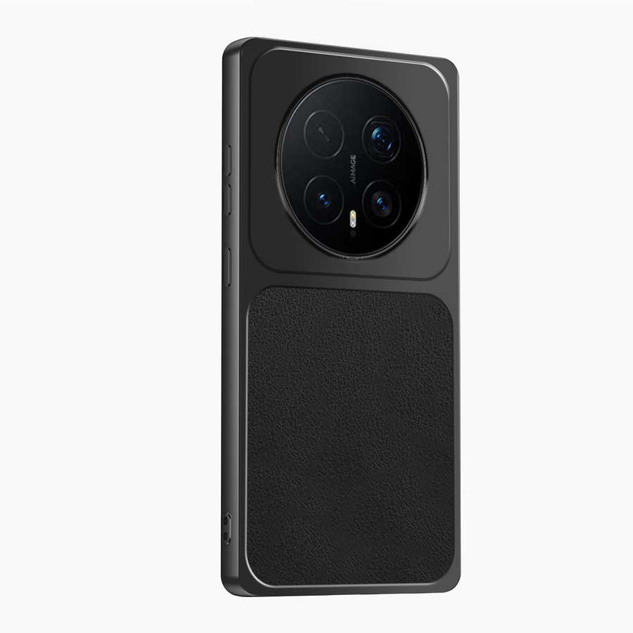 Premium Lammleder Handyhülle für Huawei Honor Magic 8 7 6 Pro in Schwarz - Bild 4