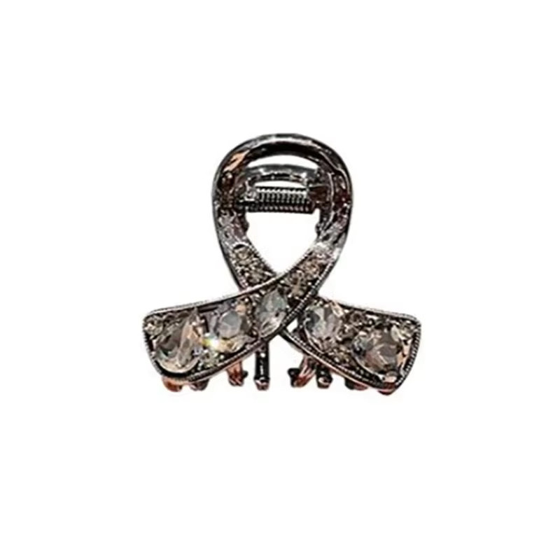 HIYAYZ Haar Clip mit Strass und Kreuz, Damen - Bild 2