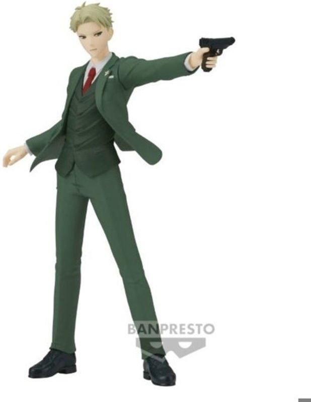 Banpresto Figur Vibration Stars Spy X Family Loid Forger Dekoration in Grün - Bild 1