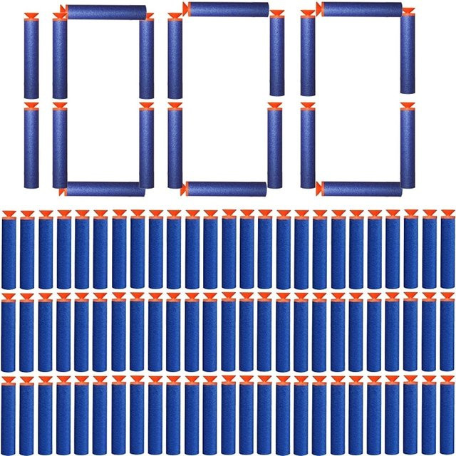 Nerf Sucker Kugeln, Blau, Nachfüllen Darts Spielzeug Pistole Kugeln - Bild 1