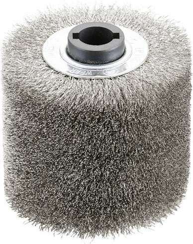 Flex Bürstwalze BW-INOX 465151 für Winkelschleifer in Silber, Durchmesser: 100 mm - Bild 1