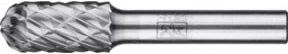 PFERD Hartmetall Hochleistungsfrässtift CAST Walzenrund WRC Farbe: Silber, Durchmesser: 12 mm, Länge: 25 mm, Schaft-Durchmesser: 8 mm für Gußeisen - Bild 1