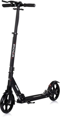 Chipolino Kinderroller Rider schwarz mit Aluminiumrahmen