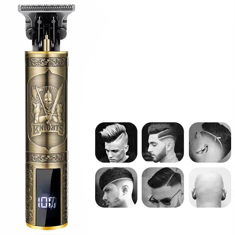DOLL WAX Elektrischer Trimmer für Herren, Gold - Bild 6