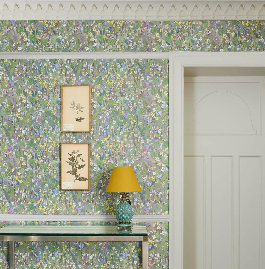 House of Hackney Tapete Gardenia Verde mit floralem Naturmuster - Bild 1