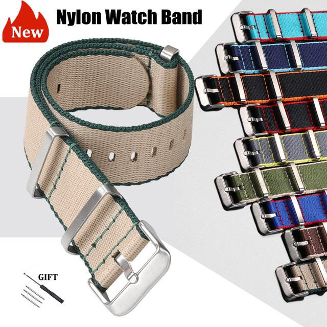 Nylonarmband, Textil/NATO, Bunt, Unisex - Bild 1