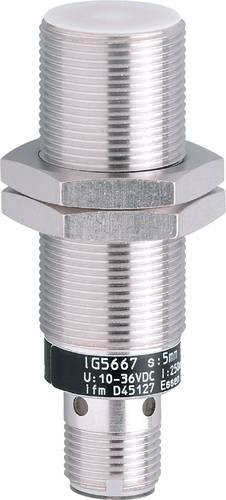 Ifm Electronic Induktiver Sensor IG5667 PNP in Silber - Bild 1