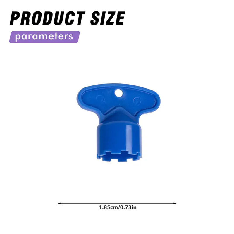 ACCHAMP Wasserhahn Belüfter Schlüssel Set, 4er Pack, Blau, Kompatibel mit M16,5, 18,5, 21,5 und 24mm Belüfter Entfernung Werkzeug - Bild 5