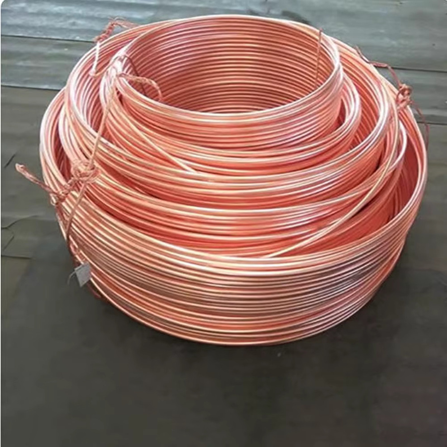 Weiches Kupferrohr aus 99,9 % reinem Kupfer, 1 Meter Länge, Farbe Gold/Orange - Bild 4