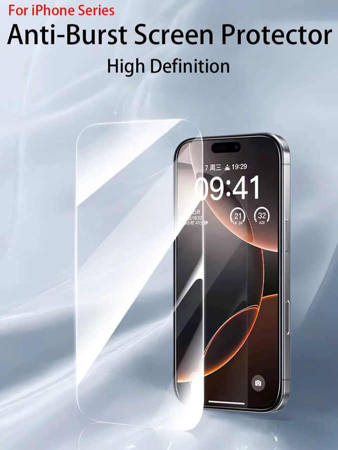 KaiYingF 4er-Set Panzerglas Display-Schutzfolie für iPhone Modelle in Transparent - Bild 7