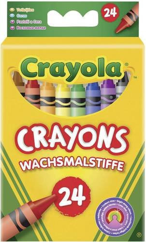 Crayola Wachsmalstifte in Bunt / Mehrfarbig, 24 Stück - Bild 1