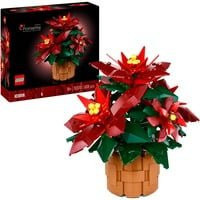 LEGO Icons Weihnachtsstern Konstruktionsspielzeug in Rot und Gelb - Bild 1