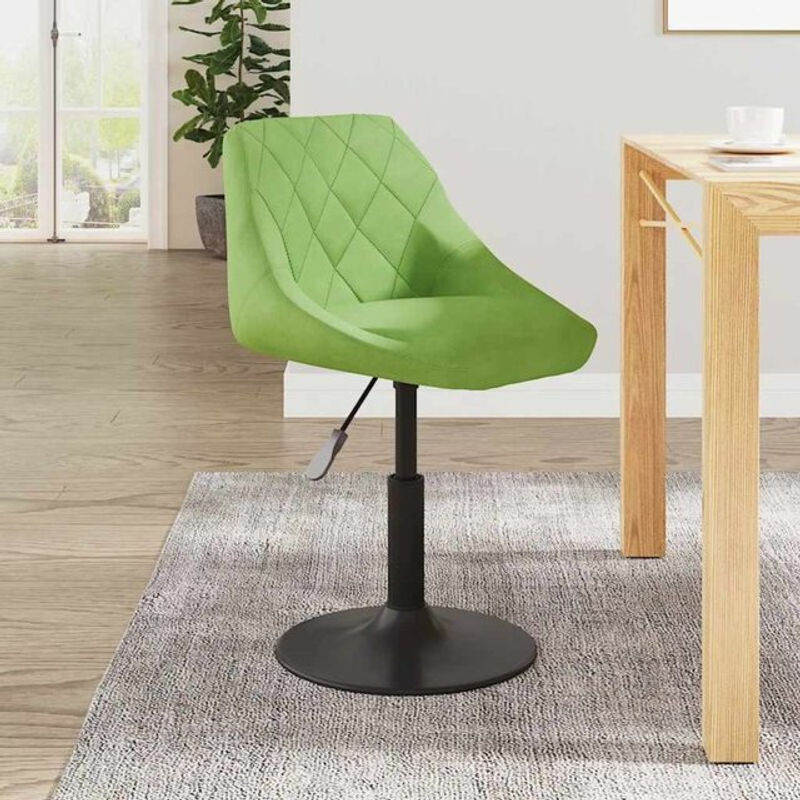 Vidaxl Barhocker Modern in Grün aus Samt und Stahl - Bild 1