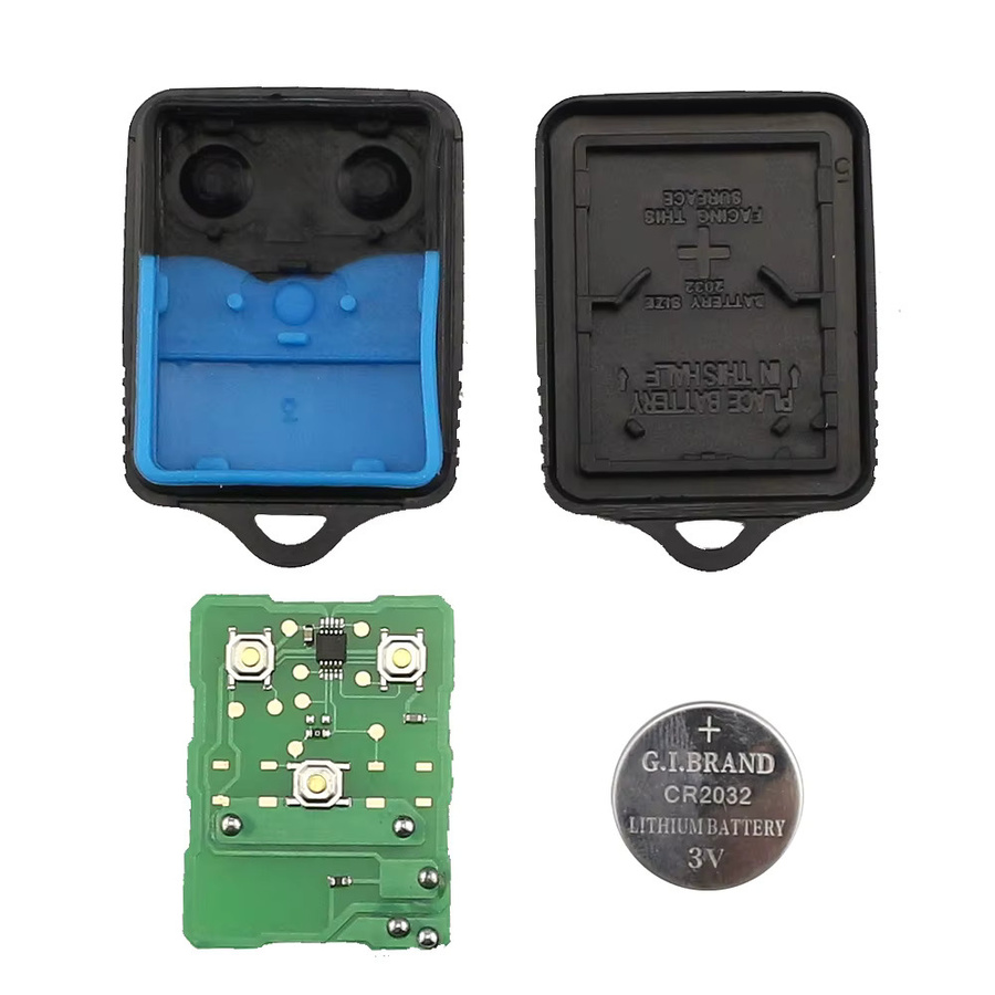 YIQIXIN Autoschlüssel Fernbedienung 315/433 MHz in Schwarz für Ford, Lincoln, Mazda und Mustang - Bild 4