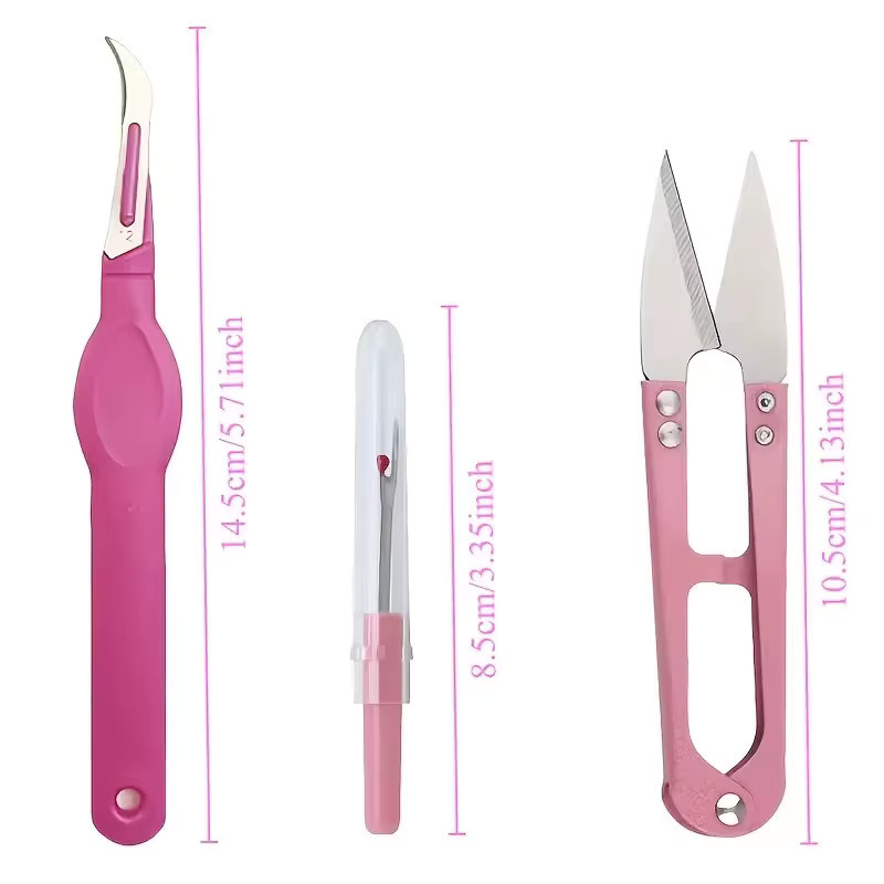 JAY HOME Nahttrenner und Fadenentferner-Set in Pink - Bild 2
